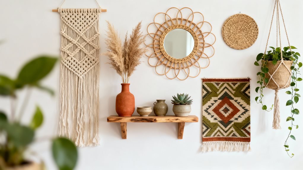 boho walls in seven steps