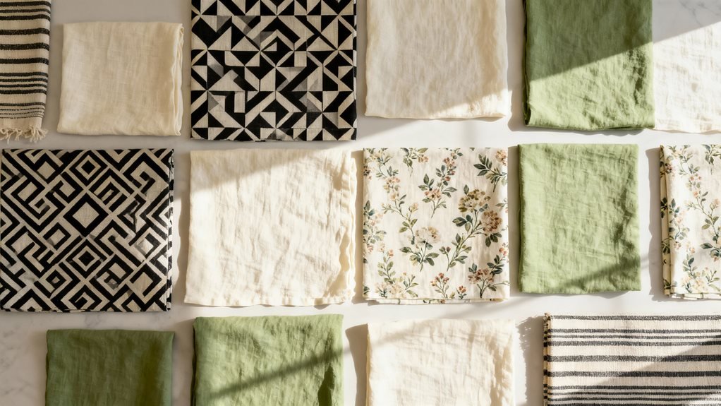 solid colors create calm visual breaks