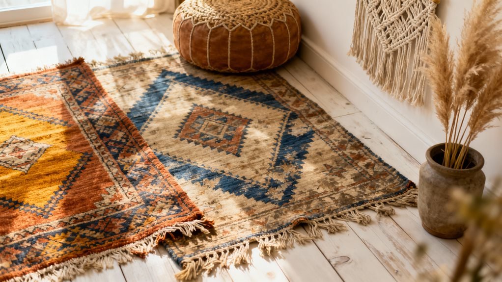 vintage look rug options and prices